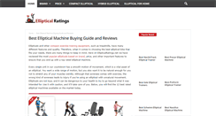 Desktop Screenshot of ellipticalratings.net